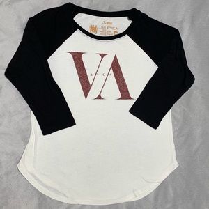 RVCA 3/4 Sleeve Shirt